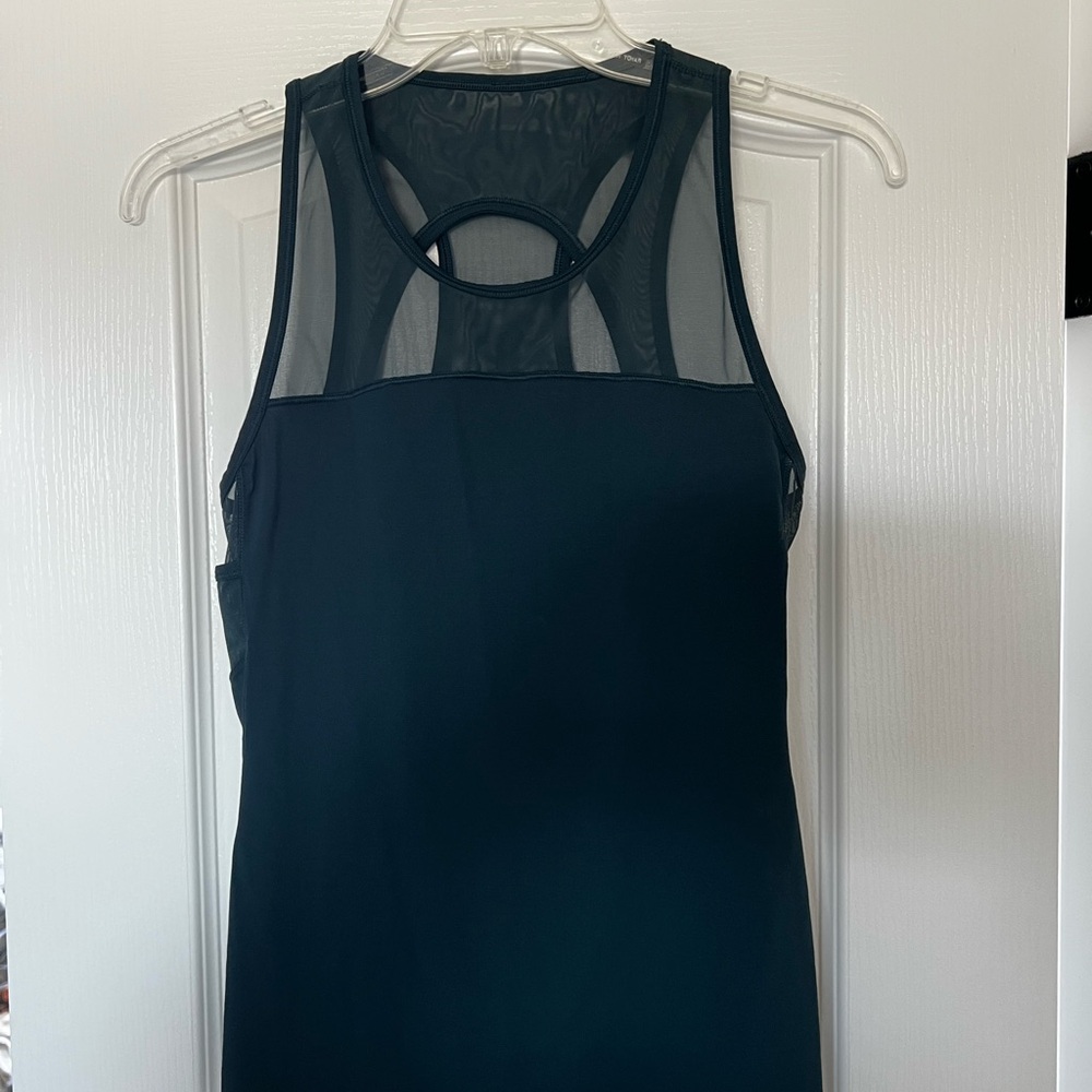 Lululemon tank with mesh back